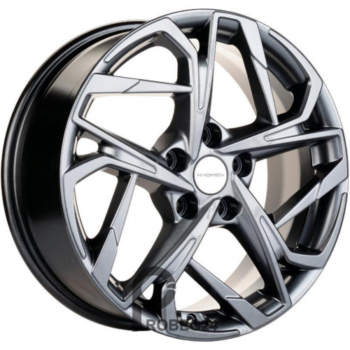Khomen KHW 1716 7x17 5*108 ET50 DIA63.3 Gray Литой