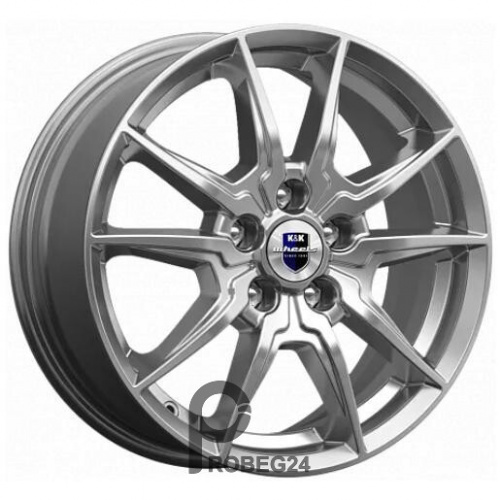 K&K Адамар 6.5x16 5*112 ET46 DIA57.1 Дарк платинум Литой