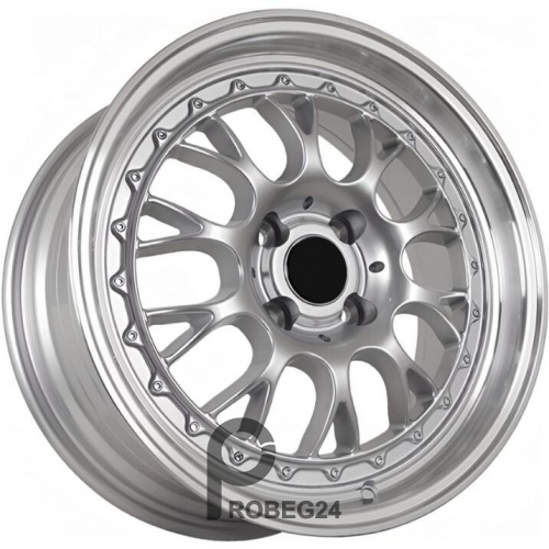 FF SH7007 7x16 4*100 ET38 DIA73.1 Silver Lip Polish Литой