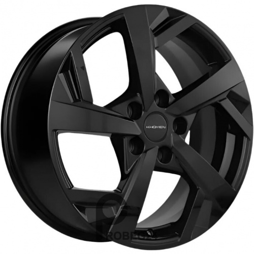 Khomen KHW 1712 7x17 5*110 ET40 DIA67.1 Black Литой