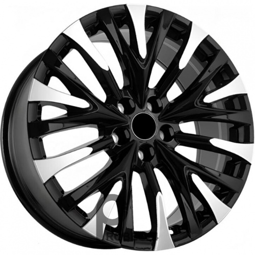 FF AO3102 8.5x19 5*114.3 ET35 DIA60.1 Black Machined Face Литой