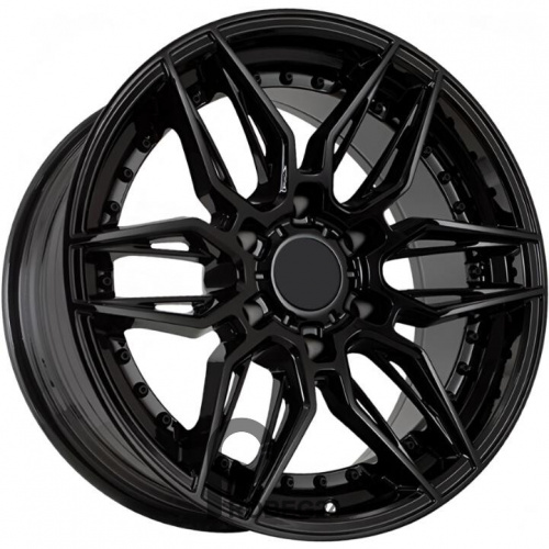Kipardo KF66 8.5x18 6*114.3 ET30 DIA67.1 Black Литой