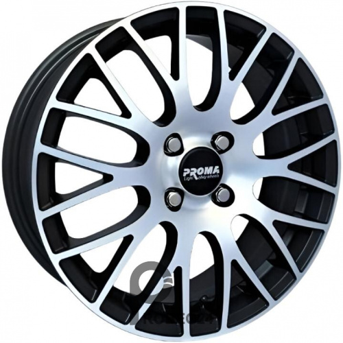 Proma GT 7x17 5*100 ET45 DIA57.1 Алмаз Литой