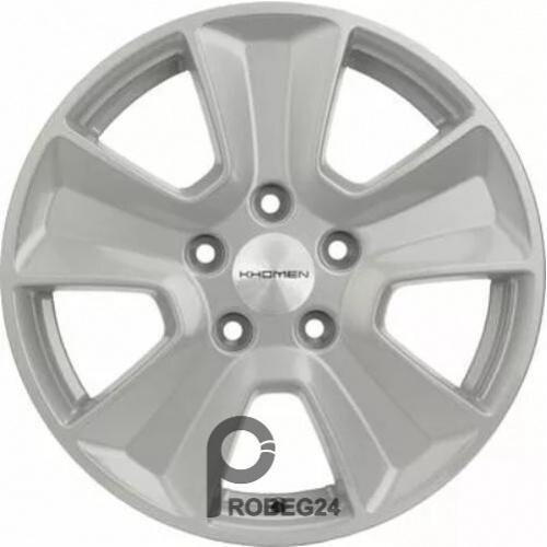 Khomen KHW 1601 6.5x16 5*114.3 ET43 DIA67.1 F-Silver Литой