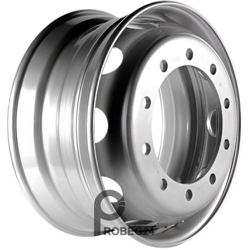 Asterro 2237A 9x22.5 10*335 ET159 DIA281 Silver Штампованный
