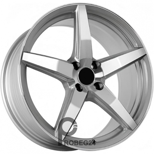 FF FBX501 7.5x17 4*100 ET38 DIA73.1 Silver Mahined Face Литой