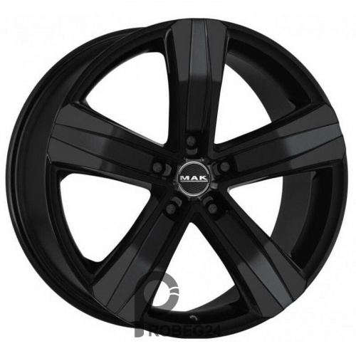 MAK Stone 5 7x17 5*112 ET55 DIA66.6 Gloss Black Литой