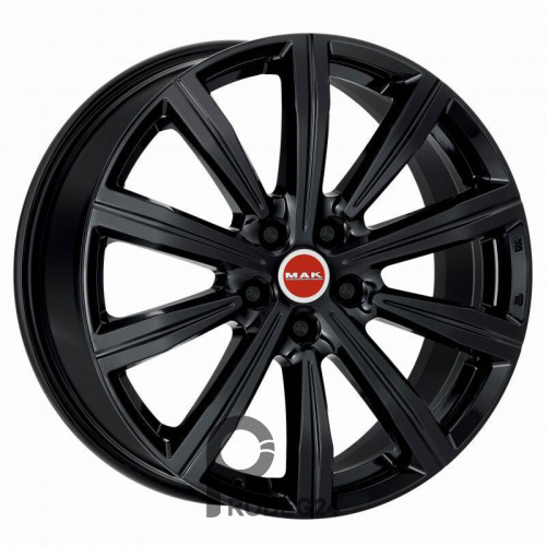 MAK Birmingham 8.5x20 5*108 ET40 DIA63.3 Gloss Black Литой