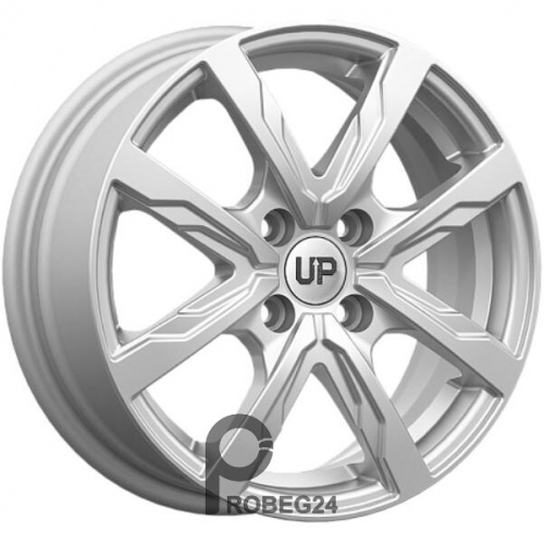 WUP UP122 6x15 4*100 ET45 DIA67.1 Silver Classic Литой
