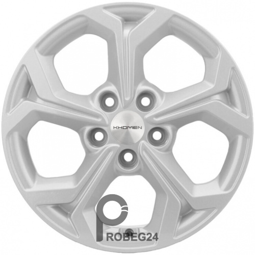Khomen KHW 1606 6.5x16 5*114.3 ET50 DIA67.1 G-Silver Литой