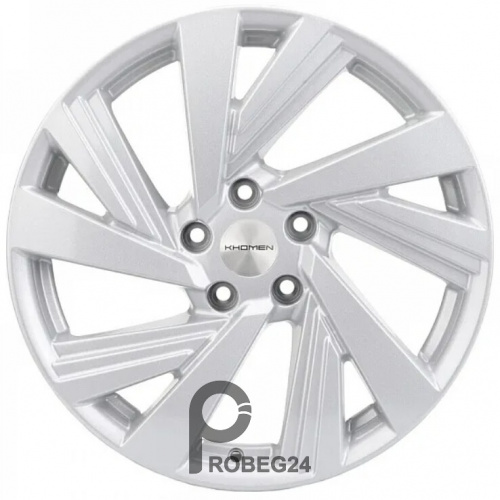 Khomen KHW 1801 7.5x18 5*114.3 ET39 DIA60.1 F-Silver Литой