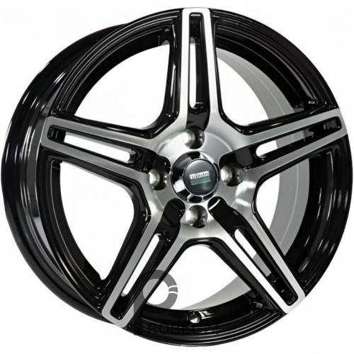 Megami MGM-38 6.5x15 4*98 ET35 DIA58.6 BKF Литой