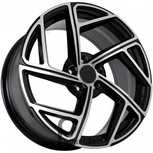 FF FBX115 7x16 4*100 ET35 DIA73.1 Black Machined Face Литой