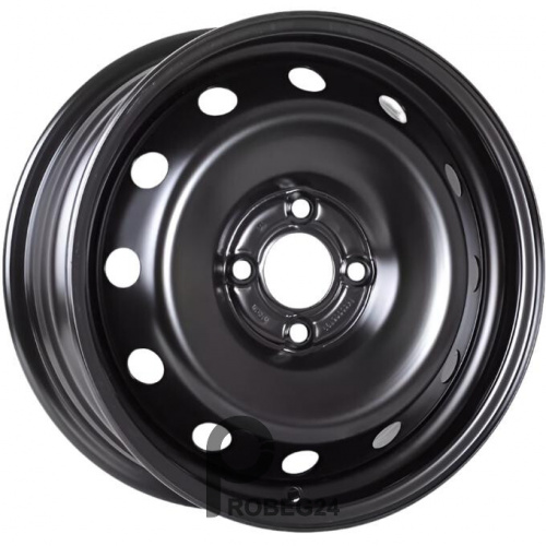 Accuride ВАЗ 2112 5.5x14 4*98 ET35 DIA58.6 Black Штампованный