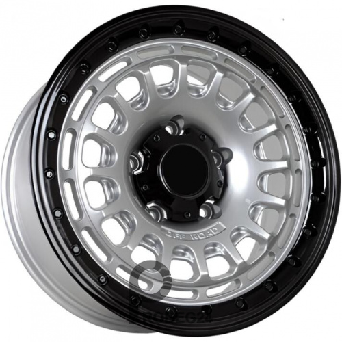 FF KF60 8.5x18 5*150 ET10 DIA110.5 Silver With Black Lip Литой