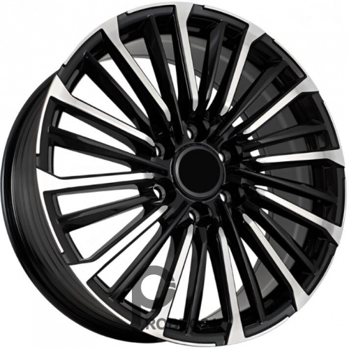 FF FBX422 8x20 6*139.7 ET35 DIA78.1 Black Machined Face Литой