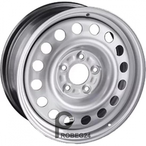 Trebl 8425 6.5x16 5*112 ET42 DIA57.1 Silver Штампованный
