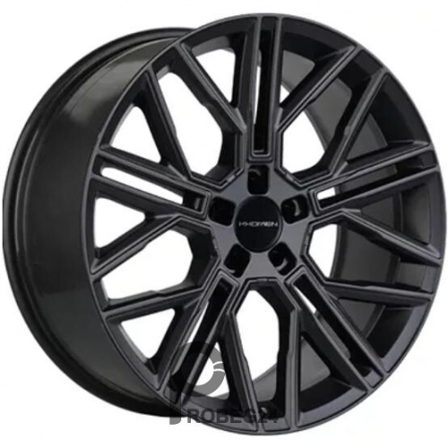 Khomen KHW 2101 9.5x21 5*112 ET37 DIA66.6 Black Литой