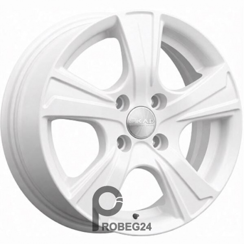 Скад Крит 5.5x14 4*100 ET39 DIA56.6 Белый Литой