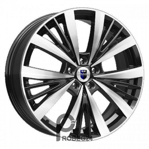 K&K Марвел 7.5x19 5*114.3 ET45 DIA66.6 Алмаз черный Литой
