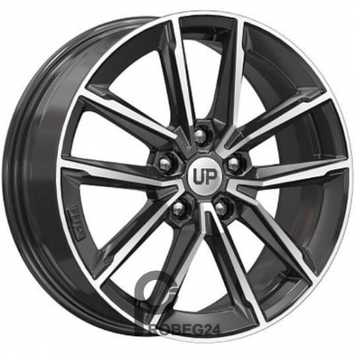 Wheels UP UP104 6.5x17 5*114.3 ET50 DIA64.1 New Diamond Литой