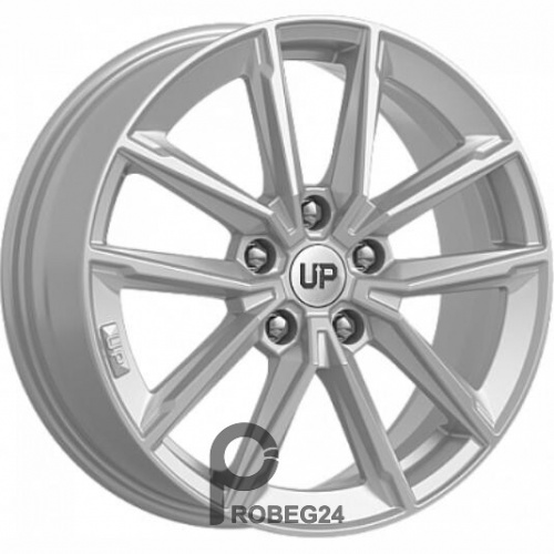 Wheels UP UP104 6.5x17 5*114.3 ET50 DIA64.1 Silver Classic Литой