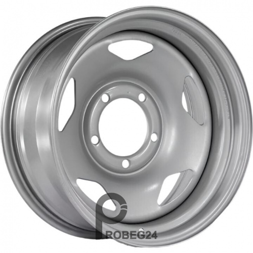 Trebl Off-road 03 8x16 5*139.7 ET-10 DIA110.1 Silver Штампованный