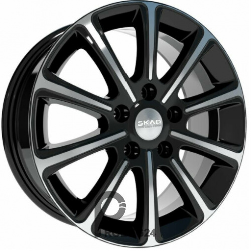 Скад Милан 6.5x16 5*114.3 ET40 DIA67.1 Алмаз Литой