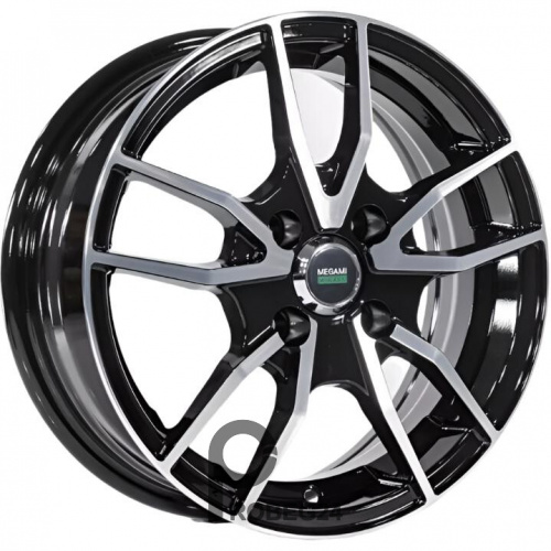 Megami MGM-20FF 7x17 4*98 ET35 DIA58.6 BKF Литой