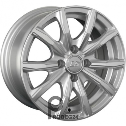 LS 786 6.5x15 4*100 ET40 DIA73.1 Silver Литой