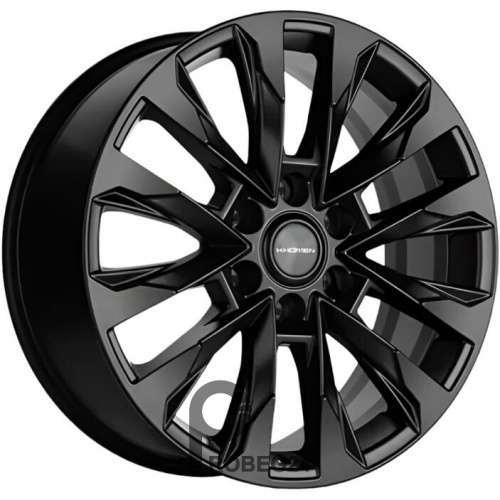 Khomen KHW 2010 8x20 6*139.7 ET60 DIA95.1 Black Semi-matt Литой