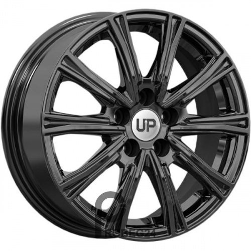 WUP UP123 6x15 5*100 ET38 DIA57.1 New Black Литой