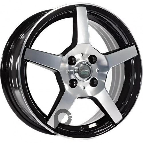 Megami AF-07 6.5x16 5*114.3 ET40 DIA54.1 BKF Литой