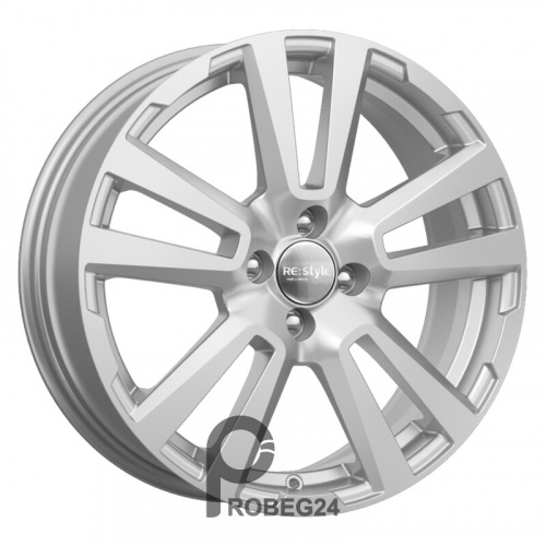K&K КС874 6.5x16 4*100 ET43 DIA60.1 Сильвер Литой