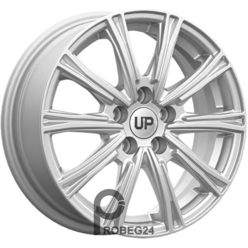 Wheels UP UP123 6x15 5*108 ET46 DIA63.3 Silver Classic Литой