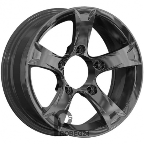 K&K Триал 6.5x15 5*139.7 ET5 DIA110.1 Черный Литой