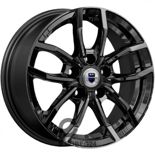 K&K Фрост 6.5x15 5*110 ET35 DIA65.1 Черный Литой