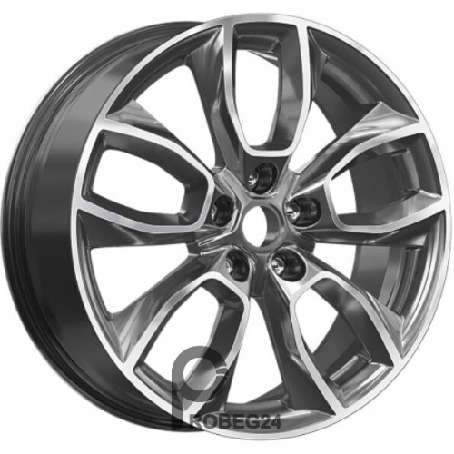 K&K КР001 7x18 5*114.3 ET46 DIA67.1 Diamond quartz Литой