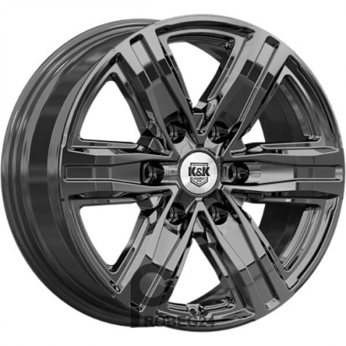 K&K R8 7.5x17 6*139.7 ET25 DIA77.8 Кварц Литой