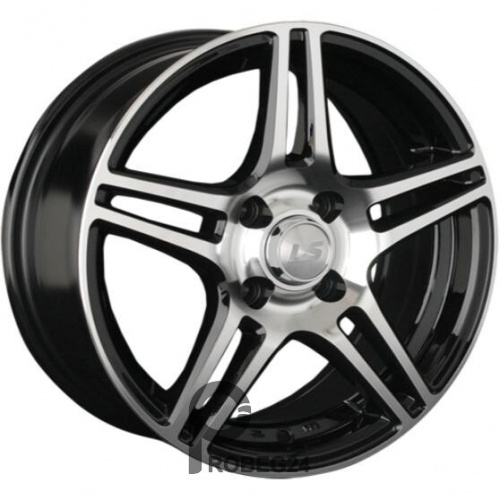 LS 770 6.5x15 5*100 ET38 DIA57.1 BKF Литой