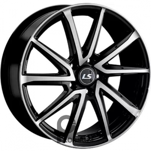LS 1290 7x17 5*100 ET55 DIA56.1 BKF Литой