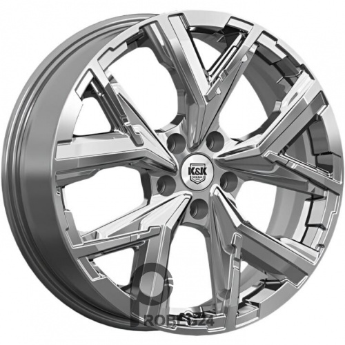 K&K Айона 6.5x18 5*112 ET38 DIA66.6 Дарк платинум Литой