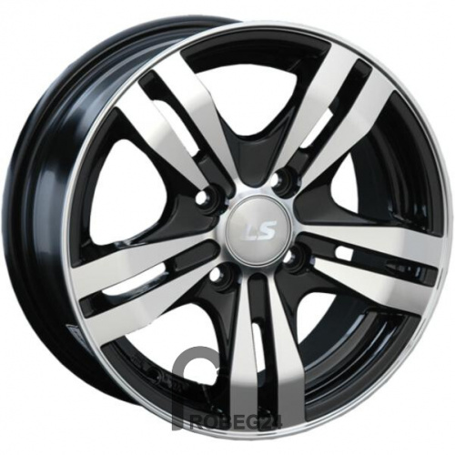 LS 142 6.5x15 5*100 ET38 DIA73.1 BKF Литой