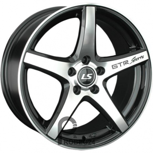 LS 540 6.5x15 5*100 ET38 DIA57.1 BKF Литой