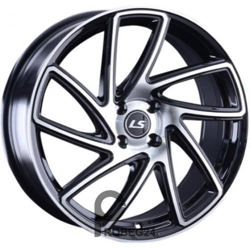 LS 1054 7.5x17 4*100 ET40 DIA60.1 BKF Литой