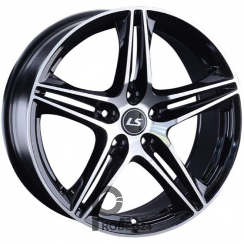 LS 1056 6.5x15 5*100 ET40 DIA57.1 BKF Литой