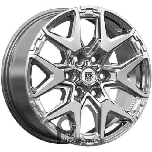 K&K Гангут 7.5x18 6*139.7 ET50 DIA92.5 Дарк платинум Литой