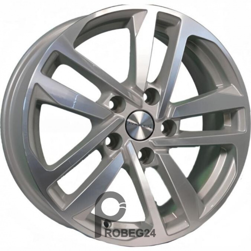 Khomen KHW 1612 6.5x16 5*114.3 ET43 DIA67.1 F-Silver-FP Литой