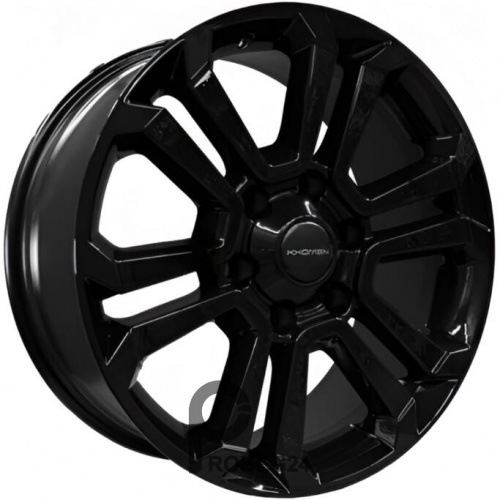 Khomen KHW 1817 7.5x18 6*139.7 ET46 DIA67.1 Black Литой