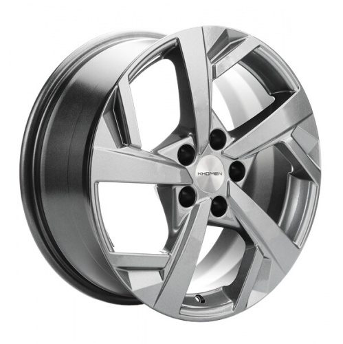 Диск Khomen 1712 7x17 5*110 Et:46 Dia:63,3 Gray